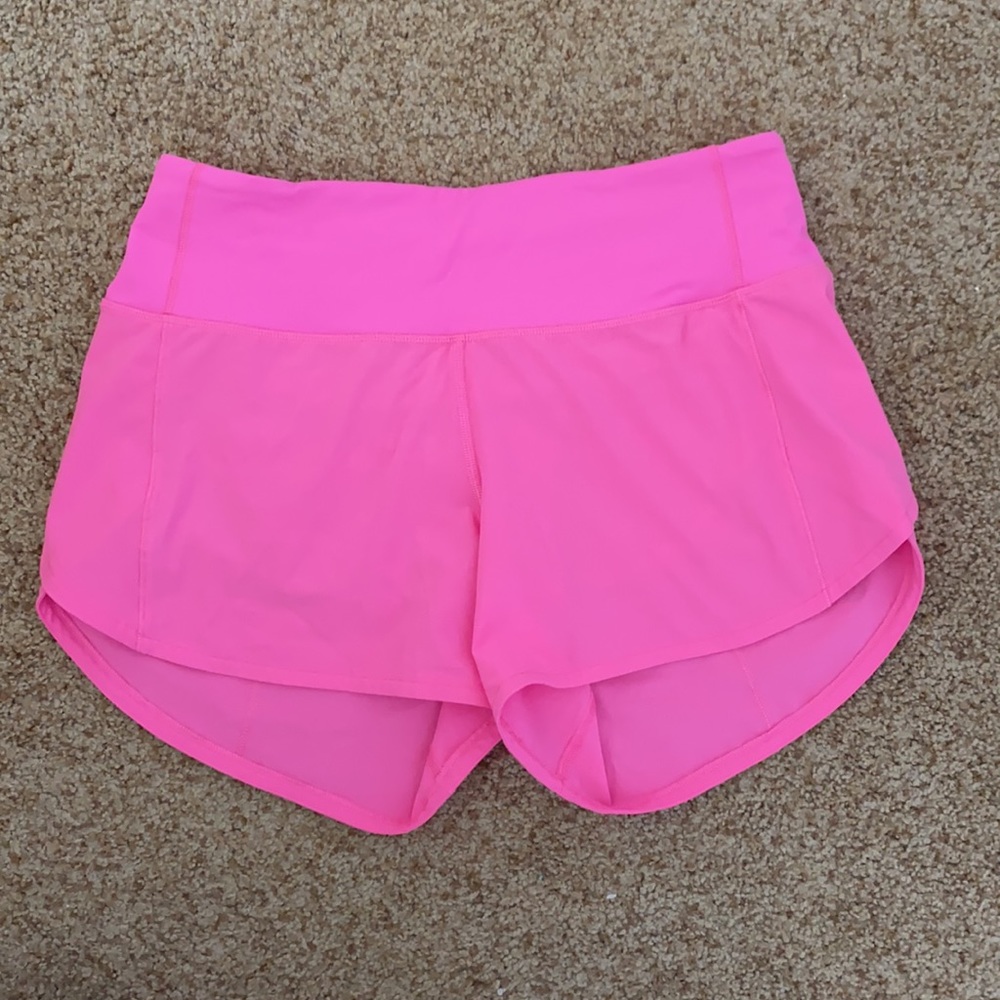 Lululemon Speed Up shorts